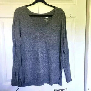 Old Navy Women's  Boyfriend V-Neck Long Sleeve Tshirt - Size XL